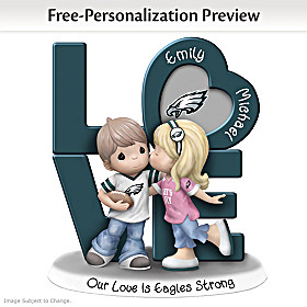 Our Love Is Eagles Strong Personalized Figurine
