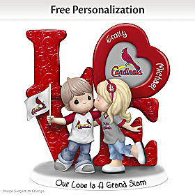 Our Love Is A Grand Slam Cardinals Personalized Figurine