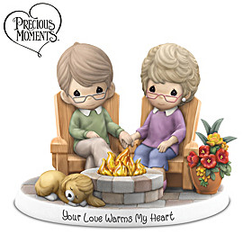 Precious Moments Your Love Warms My Heart Figurine