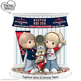 Together We're A Winning Team Boston Red Sox Figurine