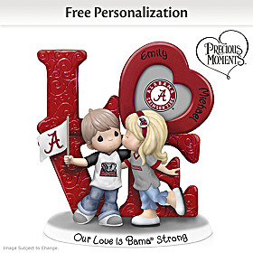 Our Love Is Bama Strong Personalized Figurine