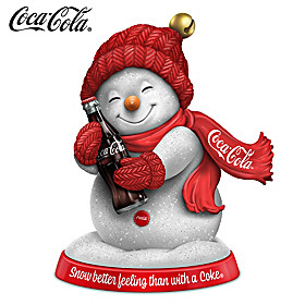 Snow Better Feeling Than With A COKE Figurine