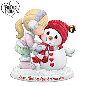 Precious Moments Snow Better Friend Than You Figurine