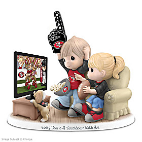 Every Day Is A Touchdown With You 49ers Figurine