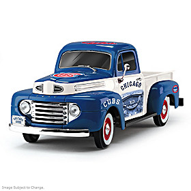 History & Heritage Cubs Ford Pickup Sculpture