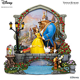 Disney Thomas Kinkade A Tale Of Enchantment Sculpture