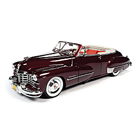 1:18-Scale 1947 Cadillac Series 62 Cabriolet Diecast Car