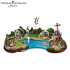 Thomas Kinkade Life Of Christ Sculpture