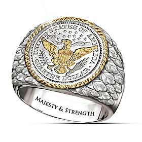 Barber Silver Coin Ring