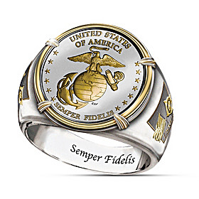 The USMC Commemorative Proof Ring