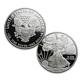 The First-Ever New Design Proof Silver Eagle Coin